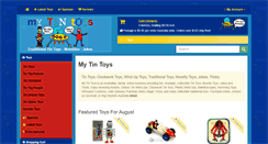 Desktop Screenshot of mytintoys.com.au